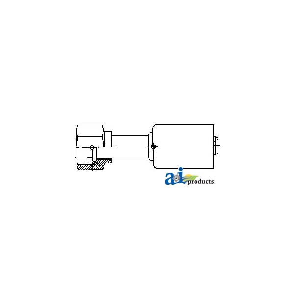 Straight Female O-Ring Steel Beadlock Fittings 4" x1.5" x1.5"